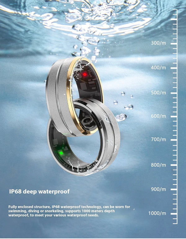 Health & Fitness Tracking Smart Ring