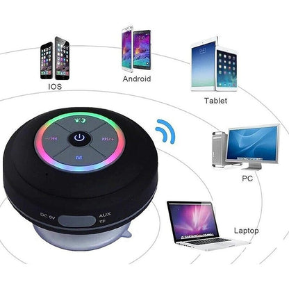 Waterproof Suction Bluetooth Speaker
